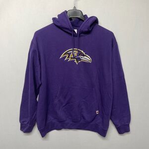 NFL Baltimore Ravens Men Pullover Hoodie Sweatshirt Size Large or XL B347 -28